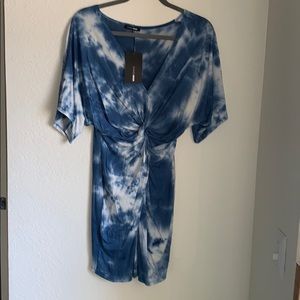 Tied in the dye knot dress